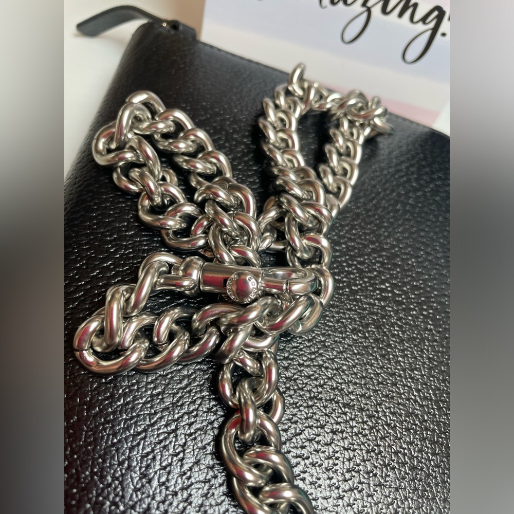 Brand New Coach Silver Chain - Picture 2 of 8